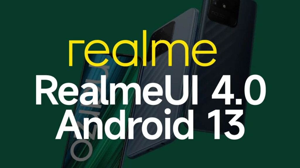 Realme Android 13 Alacak Telefonlar